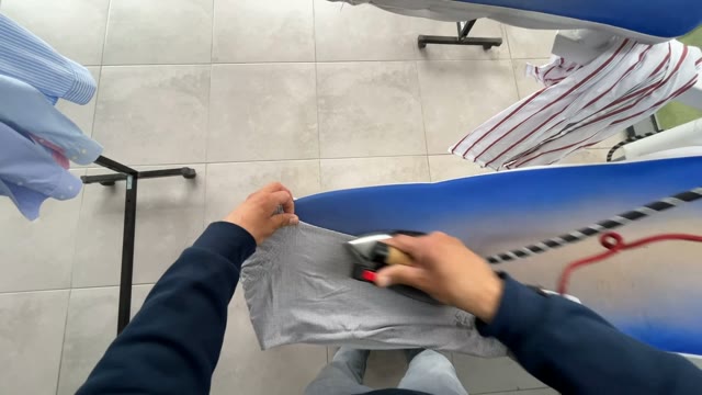 Ironing & tidying